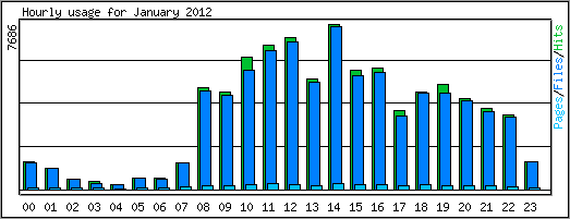 Hourly usage