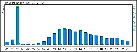 Hourly usage