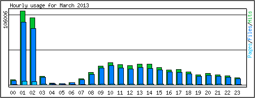 Hourly usage