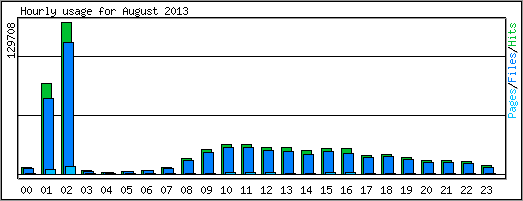 Hourly usage
