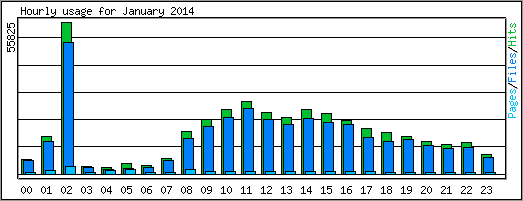 Hourly usage