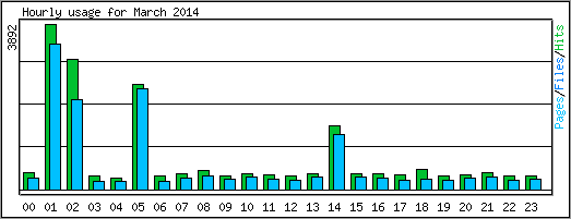 Hourly usage