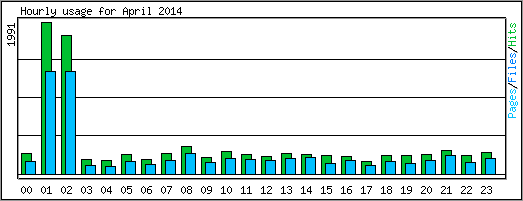 Hourly usage