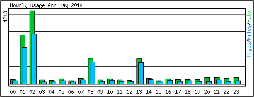 Hourly usage