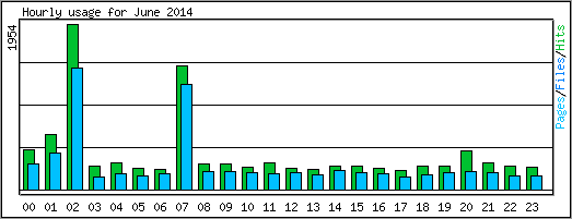 Hourly usage