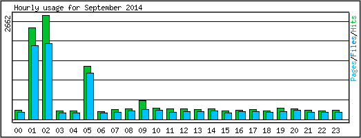Hourly usage