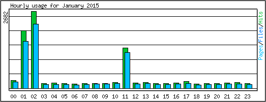 Hourly usage